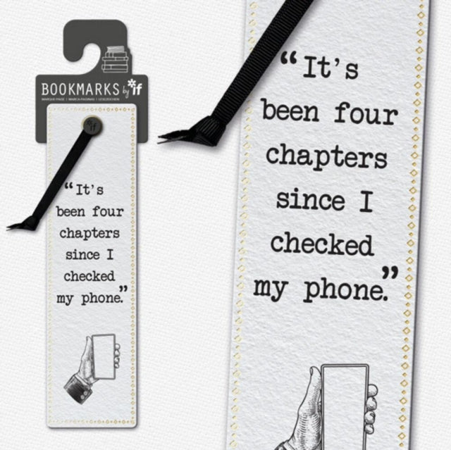 Literary Bookmarks - Checked My Phone (ISBN: 5035393155056)